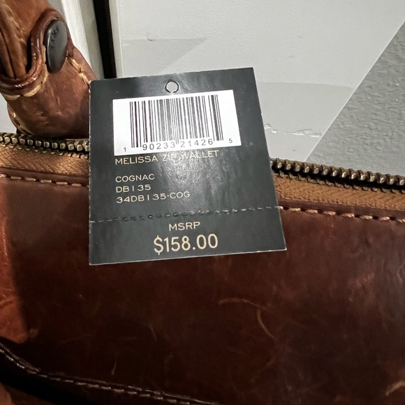 Frye cognac leather Melissa tote (large) and matching zip around (large) wallet - Picture 13 of 14